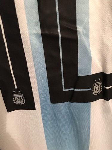 Lionel Messi Argentina Jersey Barcelona Spain Italia Brasil Adidas Soccer AFA - Picture 7 of 12