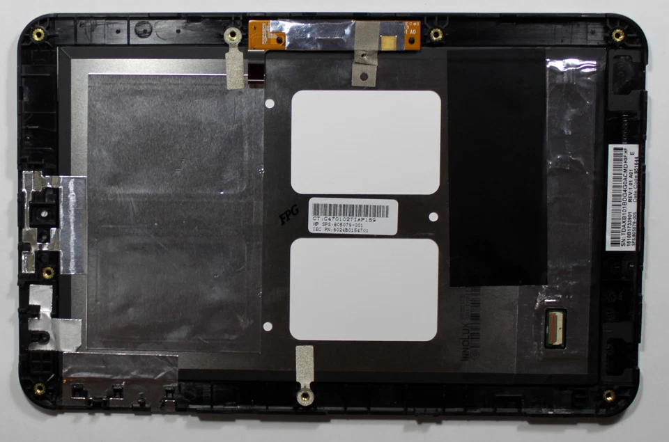 OEM HP PRO WINDOWS TABLET 408 G1 I508O REPLACEMENT~WORKING LCD~CRACK DIGI~FRAME - Image 2 of 2