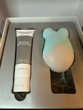 NuFACE Blue Mini Facial Toning Device + NuFACE Gel Primer 2oz In Box Preowned