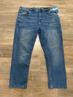 The Perfect Jean NYC SLIM THICK Cowboy Tinted Mens 40X31 Blue Denim Jeans TPJ