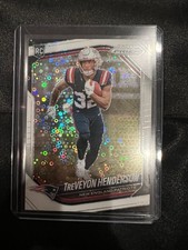 🔥🔥🔥2025 Prizm Treveyon Henderson #343 White Disco Prizm RC🔥🔥🔥