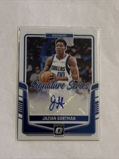 2024-25 Panini Donruss Optic - Signature Series Jazian Gortman, Jazian...