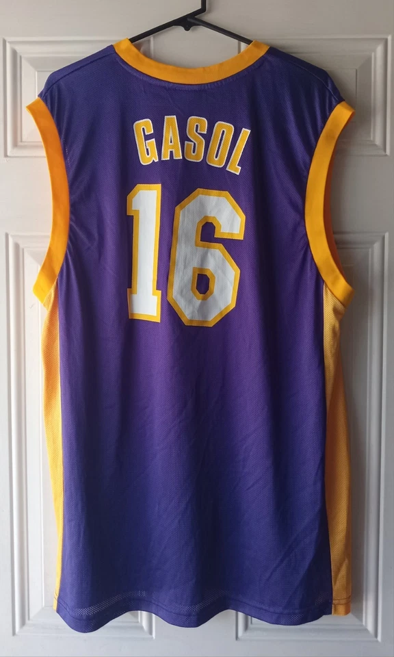 Camiseta vintage de Paul Gasol Lakers talla grande Foto 2 de 4