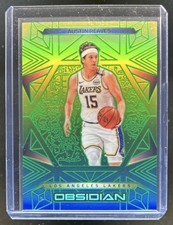 2024-25 Panini Obsidian Austin Reaves Electric Etch Caldera #102 Lakers