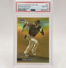 2021 Topps Stadium Club Chrome Gold Minted Refractor #37 Shohei Ohtani SP PSA 10