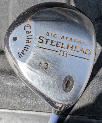 Callaway Big Bertha Steelhead III - 3 Wood - Ladies Flex Shaft RH 43''