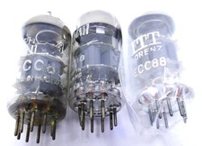 Brimar ITT Lorenz PH ECC88 Röhren Set 3 Stück geprüft 15mA Triode HiFi Audio