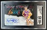 2023-24 Panini Court Kings Derek Fisher Brush Strokes Pink Auto #/8 SGC 10
