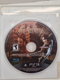 Sony Playstation 3 PS3 Venetica Tested Works Disc Only RPG Retro Video Game 2010