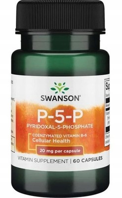 P-5-P COENZYMATISCHES VITAMIN B-6 20mg 60k SWANSON