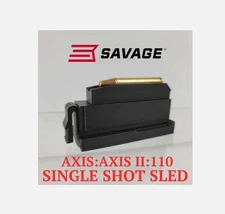SAVAGE AXIS: AXIS II: MODEL 110 SINGLE SHOT ADAPTER SLED FOR 350LEG AND OTHERS
