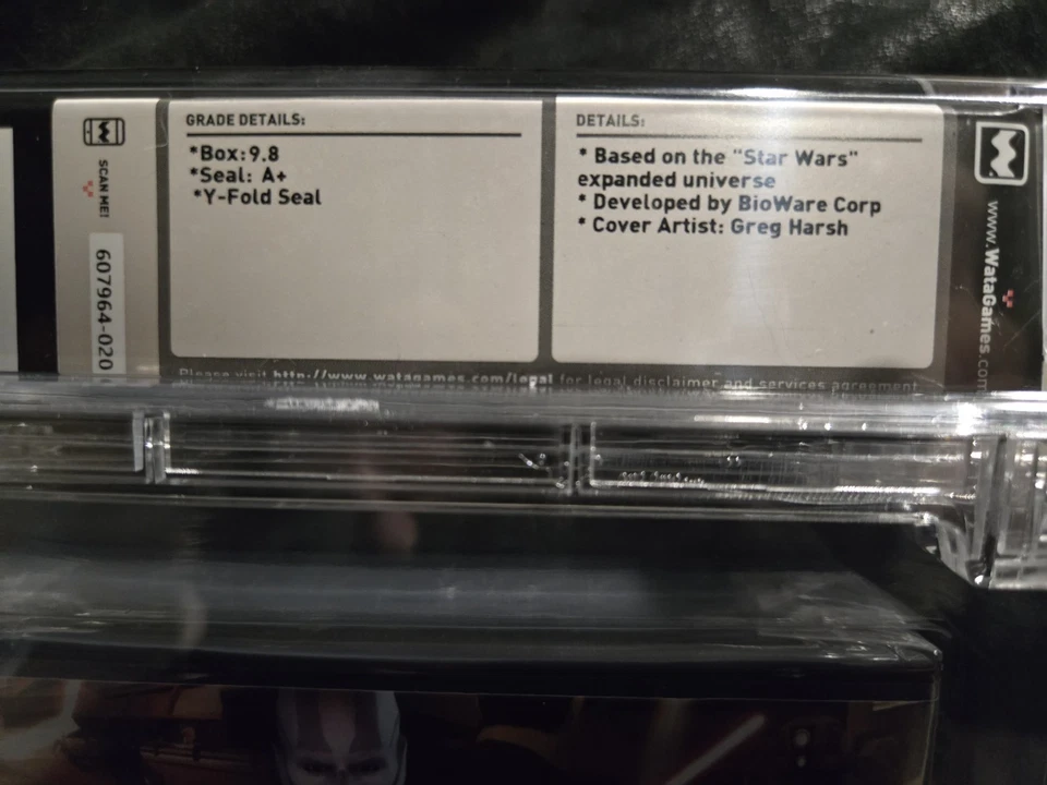 Kotor 1&2 Star Wars: Knights of the Old Republic Graded 9.8 Sealed New - Image 4 of 4