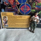 GI JOE Vintage Action Figure TIGER FORCE BAZOOKA figure w/  File Card only  1988