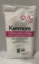 Kenmore 53292 6 Pack Type Q/C HEPA Vacuum Bags for Canister Vacuums