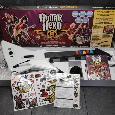 Guitar Hero Aerosmith PC Controller OVP Gibson X-Plorer RedOctane Gitarre XBOX
