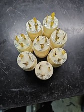 lot of 8 Hubbell Twist-Lock Grounding Plug 30A 250V 2 Pole 3 Wire L6-30