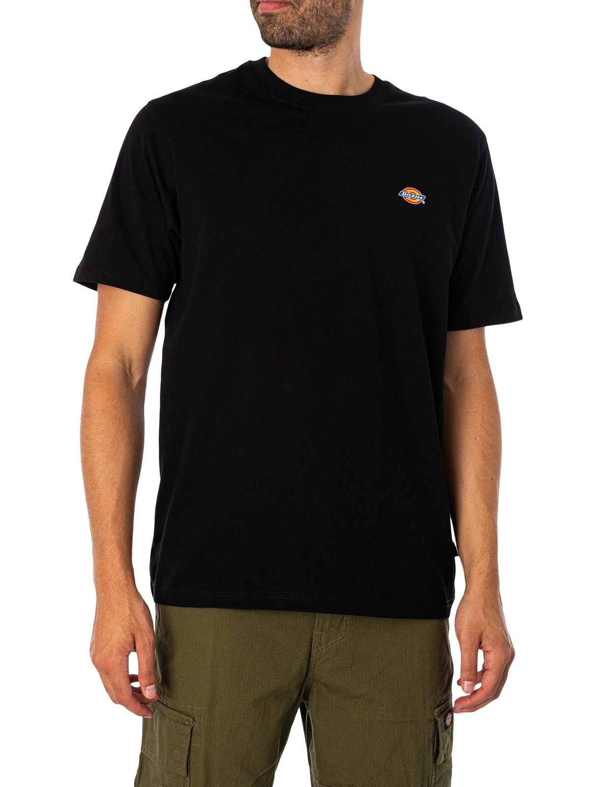 Dickies Men's Mapleton Logo T-Shirt, Black