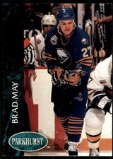 1992-93 Parkhurst Brad May Buffalo Sabres #257