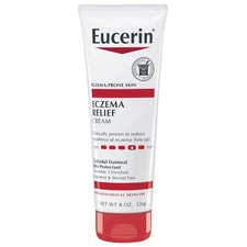Eucerin Eczema Relief Body Cream 8Oz 24 Hour Hydration Fragrance Free