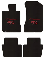 Lloyd Berber Mat Set for '72-74 Challenger w/Red on Black Challenger w/Red on Bl