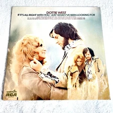 Dottie West "If It's All Right With You" 1973 Country LP, SEALED!, Quad