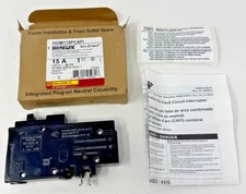 Square D HOM115PCAFI Circuit Breaker & Combo AFCI - 1 Pole - 15 A
