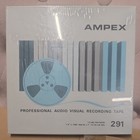 Ampex 291 1/4" X 1200' 7" Reel Professional Audio Visual Recording Tape - Sealed