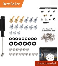 Effortless 46PCS NVMe M.2 SSD Installation Screw Kit with Magnetic Screwdriver