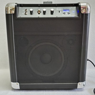 ION Block Rocker E237804 Portable PA Speaker iPod Dock NO ANTENNA BAD BATTERY