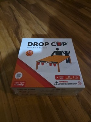 Drop Cup Pong That's On A Roll Family Friendly Party Game  Factory Sealed NEW !