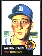 2011 Topps #60YOT-61 Warren Spahn 60 Years of Topps