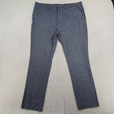 Old Navy Pants Mens 38x32 Gray Ultimate Slim Built-In Flex Chino Stretch