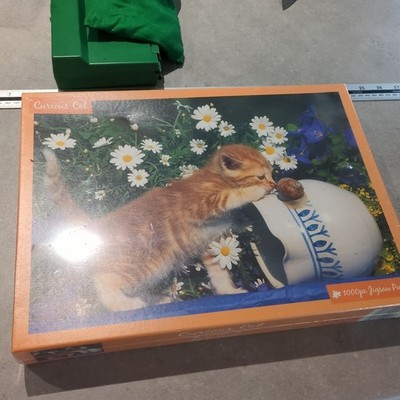 GINGER KITTEN ~ Puzzle 1000 Teile von Puzzle Conserver * NEU 