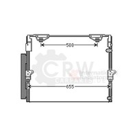 Kondensator Klimaanlage FüR Toyota Land Cruiser 200 4.5 D V8 4.7