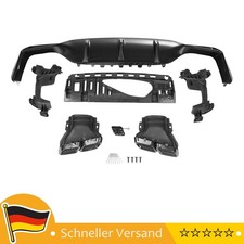 Heckdiffusor Diffusor Auspuf f&uuml;r Mercedes W213 2020-2023 Einfache Installation