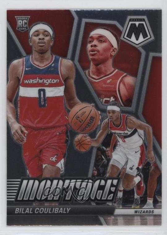 2023-24 Panini Mosaic Montage Bilal Coulibaly #21 Rookie RC 11ng
