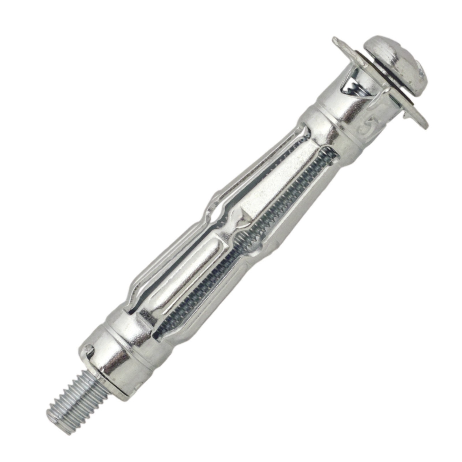 Chevilles M4x35 à haute résistance avec système d'ancrage parapluie pack de 100 fixations