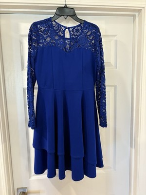 chinese dress ladies Blue Lace Applique Sweet 16 Ball Gowns Sparkly Tulle Wedding Dresses w   Viniodress