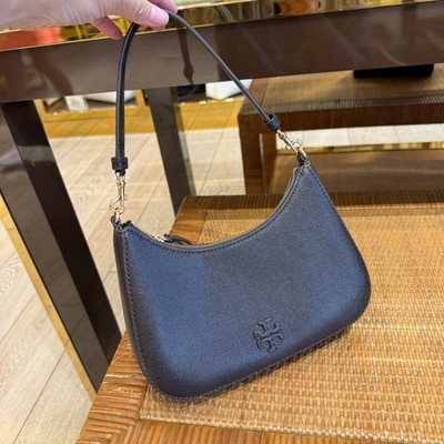 Tory Burch Convertible Shoulder Bag 184786 $400 Cocoa | eBay