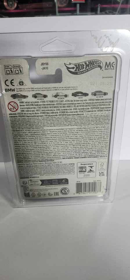 BMW M2 Diecast 1:64 tarjeta personalizada Hot Wheels BMW Silver Series 2016 ¡pilotos reales! Foto 4 de 4