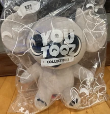 New YouTooz Cartoon Network We Bare Bears Nom Nom Koala 9" Plush Figure