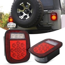 2PCS 39 LED Stop Turn Tail Light Universal for 12V Truck Trailer Boat Van