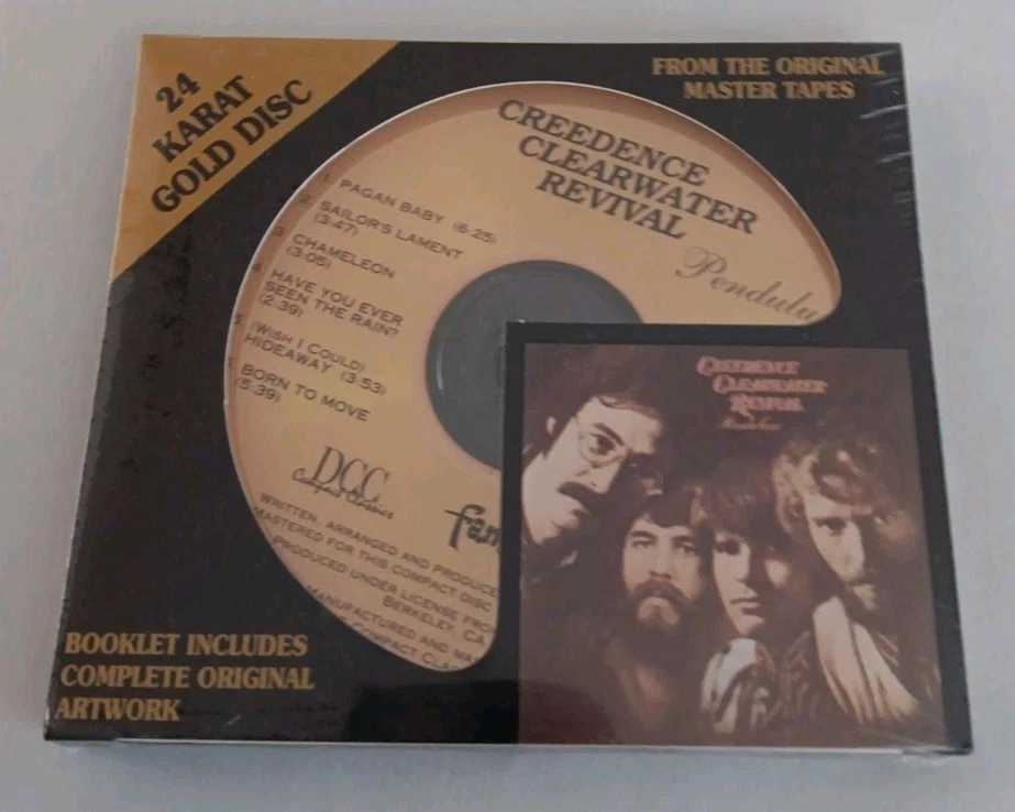 Creedence Clearwater Revival 24k Gold Disc Music CDs for sale | eBay