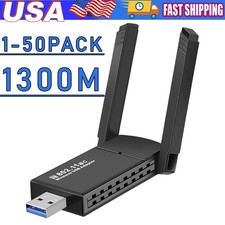 USB 3.0 Wireless WIFI Adapter 1300Mbps Long Range Dongle Dual Band Network Lot
