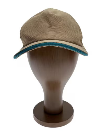 GUCCI Cap/ Medium/ Polyester/ Beige/ Solid Color/… - image 1