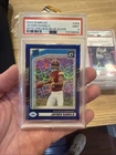 Jayden Daniels 2024 Donruss Optic Rated Rookie Preview Blue Scope PSA 9 Mint