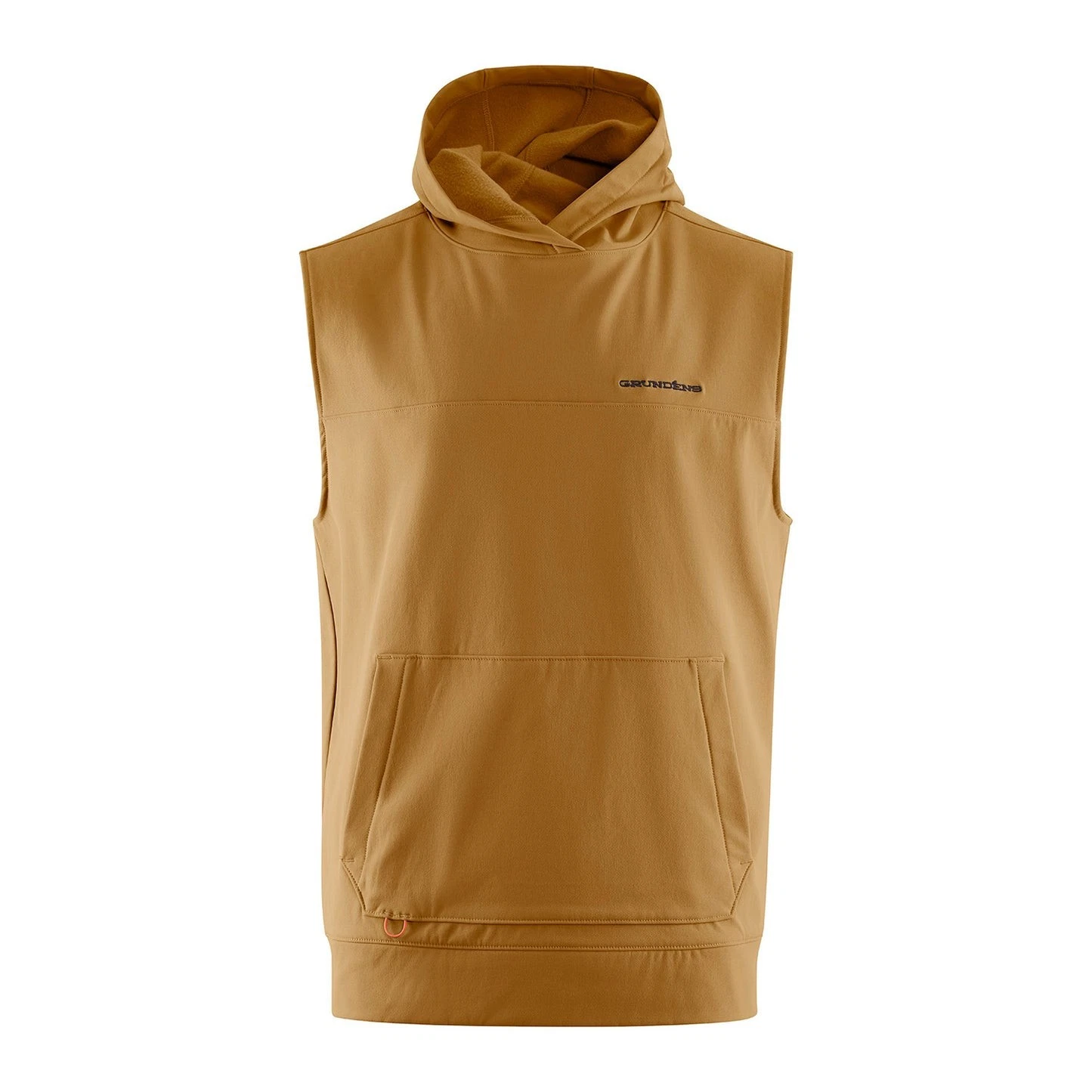 Grundens Kryall Hooded Fishing Vest - Tobaco - Size Large - NEW - Free Shipping!