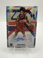 2025-26 Topps Chrome Jamir Watkins #NS-JW Next Stop Signatures Rookie Auto