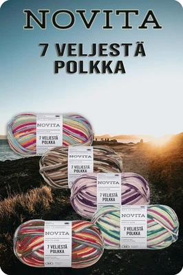 Novita 7 Veljestä Polkka Sockenwolle