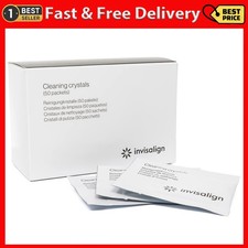 INVISALIGN Cleaning Crystals for Clear Aligners and Retainers, 50 Packets 